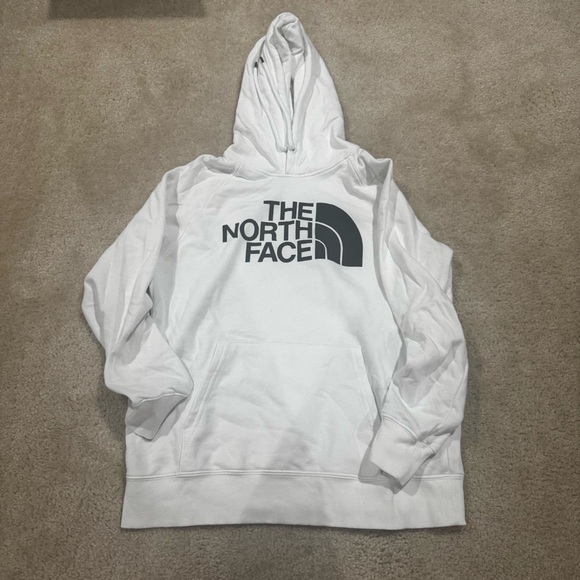 The North Face Tops - The North Face White Hoodie Women’s